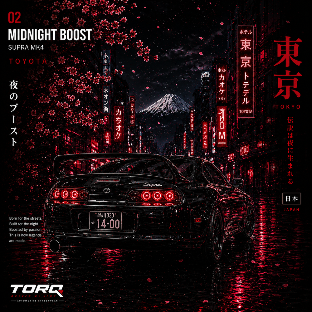 2. Midnight Boost - Supra MK4