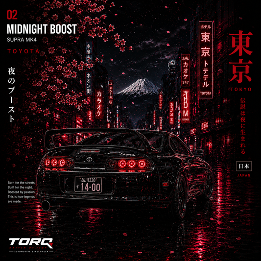 2. Midnight Boost - Supra MK4